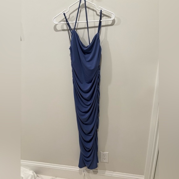 NWT A&F Bodycon Ruched Dress - Picture 6 of 10